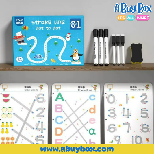 Actuivity Book 64 Pcs With 2 Pens And Eraser ( Made In China)