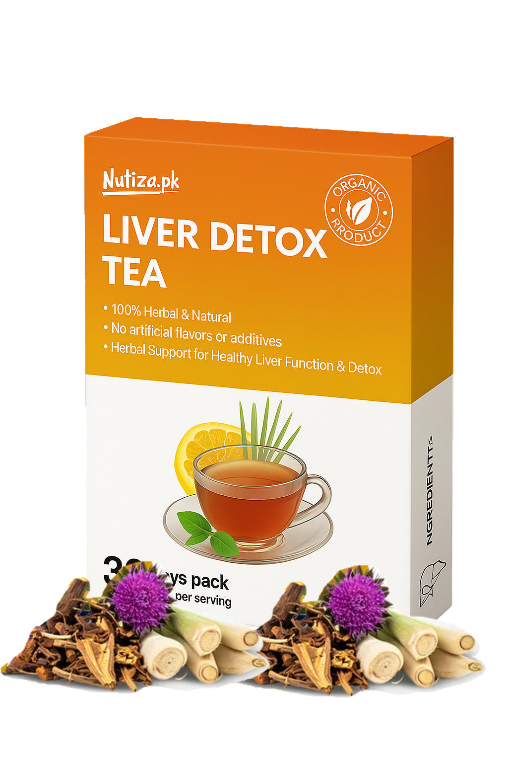 Liver Cleanse Tea for Cholesterol & Fatty Liver