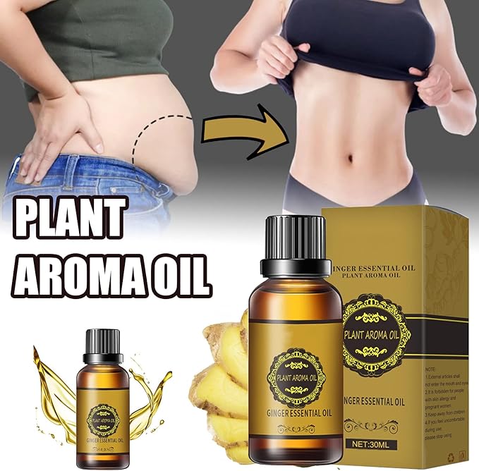 Natural Belly Drainage Ginger Oil
